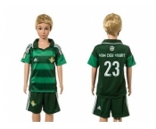 Real Betis #23 Van Der Vaart Away Kid Soccer Club Jersey