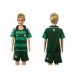 Real Betis Blank Away Kid Soccer Club Jersey