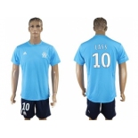 Marseille #10 LASS Away Soccer Club Jersey