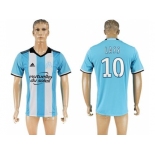 Marseille #10 Lass Sec Away Soccer Club Jersey1