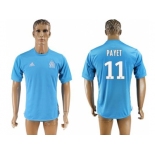 Marseille #11 Payet Away Soccer Club Jersey1