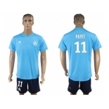 Marseille #11 Payet Away Soccer Club Jersey