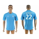 Marseille #22 Batshuayi Away Soccer Club Jersey1