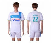 Marseille #22 Batshuayi Home Soccer Club Jersey1