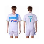 Marseille #7 Ocampos Home Soccer Club Jersey1