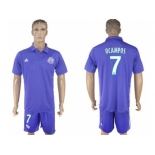 Marseille #7 Ocampos Sec Away Soccer Club Jersey