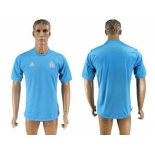 Marseille Blank Away Soccer Club Jersey1