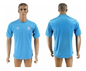 Marseille Blank Away Soccer Club Jersey1