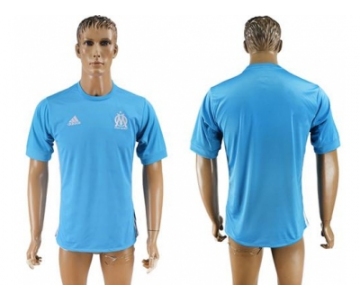 Marseille Blank Away Soccer Club Jersey1