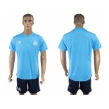 Marseille Blank Away Soccer Club Jersey