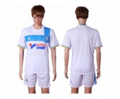 Marseille Blank Home Soccer Club Jersey1