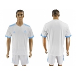 Marseille Blank Home Soccer Club Jersey