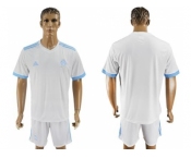 Marseille Blank Home Soccer Club Jersey