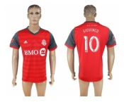 Toronto FC #10 Giovinco Home Soccer Club Jersey1