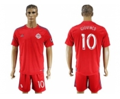 Toronto FC #10 Giovinco Home Soccer Club Jersey2