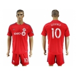 Toronto FC #10 Giovinco Home Soccer Club Jersey3