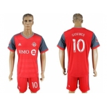 Toronto FC #10 Giovinco Home Soccer Club Jersey