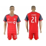 Toronto FC #21 Osorio Home Soccer Club Jersey