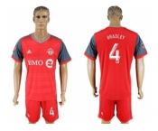 Toronto FC #4 Bradley Home Soccer Club Jersey