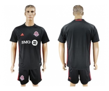 Toronto FC Blank Black Goalkeeper Soccer Club Jersey