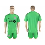 Toronto FC Blank Green Goalkeeper Soccer Club Jersey