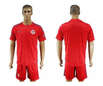 Toronto FC Blank Home Soccer Club Jersey2