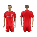 Toronto FC Blank Home Soccer Club Jersey3