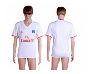 Hamburg Blank Home Soccer Club Jersey1