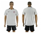 Corinthians Blank White Home Soccer Club Jersey