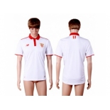 Sevilla Blank Home Soccer Club Jersey