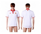 Sevilla Blank Home Soccer Club Jersey