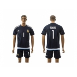 Argentina #1 Romero Away Soccer Country Jersey