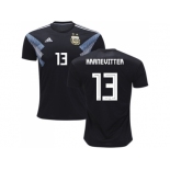 Argentina #13 Kranevitter Away Soccer Country Jersey