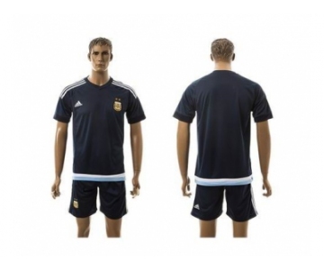 Argentina Blank Away Soccer Country Jersey