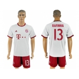 Bayern Munchen #13 Rafinha White Soccer Club Jersey