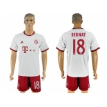 Bayern Munchen #18 Bernat White Soccer Club Jersey