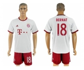 Bayern Munchen #18 Bernat White Soccer Club Jersey