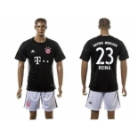 Bayern Munchen #23 Reina Goalkeeper Black Soccer Club Jersey