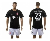 Bayern Munchen #23 Reina Goalkeeper Black Soccer Club Jersey