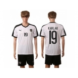 Austria #19 Kavlak White Away Soccer Country Jersey