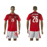 Austria #26 Weimann Red Home Soccer Country Jersey