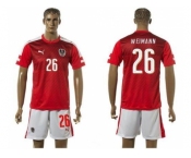 Austria #26 Weimann Red Home Soccer Country Jersey