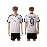 Austria #9 Weimann White Away Soccer Country Jersey