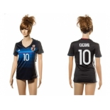 Women's Japan #10 Kagawa Home Soccer Country Jersey