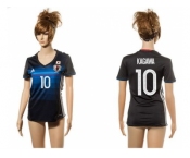 Women's Japan #10 Kagawa Home Soccer Country Jersey