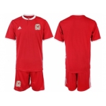 Wales Blank Red Home Soccer Country Jerseys