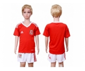 Wales Blank Home Kid Soccer Country Jersey