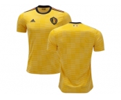 Belgium Blank Away Kid Soccer Country Jersey