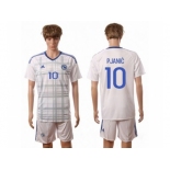 Bosnia Herzegovina #10 Pjanic Away Soccer Country Jersey