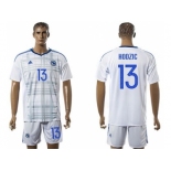 Bosnia Herzegovina #13 Hodzic Away Soccer Country Jersey